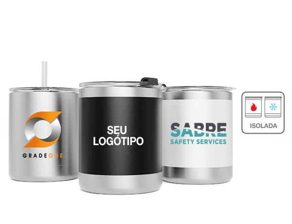 Crew - Copo Personalizado com Isolamento de Parede Dupla Crew - Copo Personalizado com Isolamento de Parede Dupla