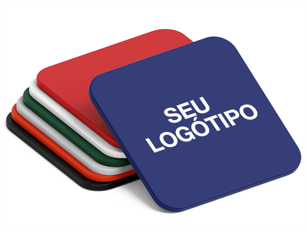 Jelly - Bases para copos promocionais com logo Jelly - Bases para copos promocionais com logo