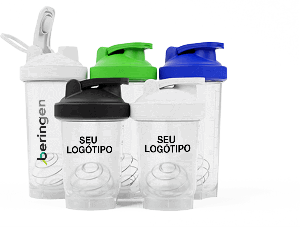 Mix - Garrafas para batidos promocionais personalizadas Mix - Garrafas para batidos promocionais personalizadas