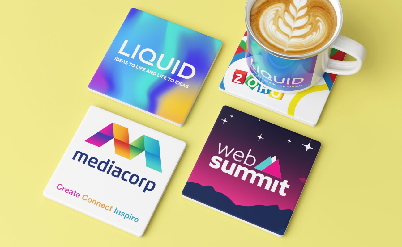 Form - Bases para copos promocionais com logo